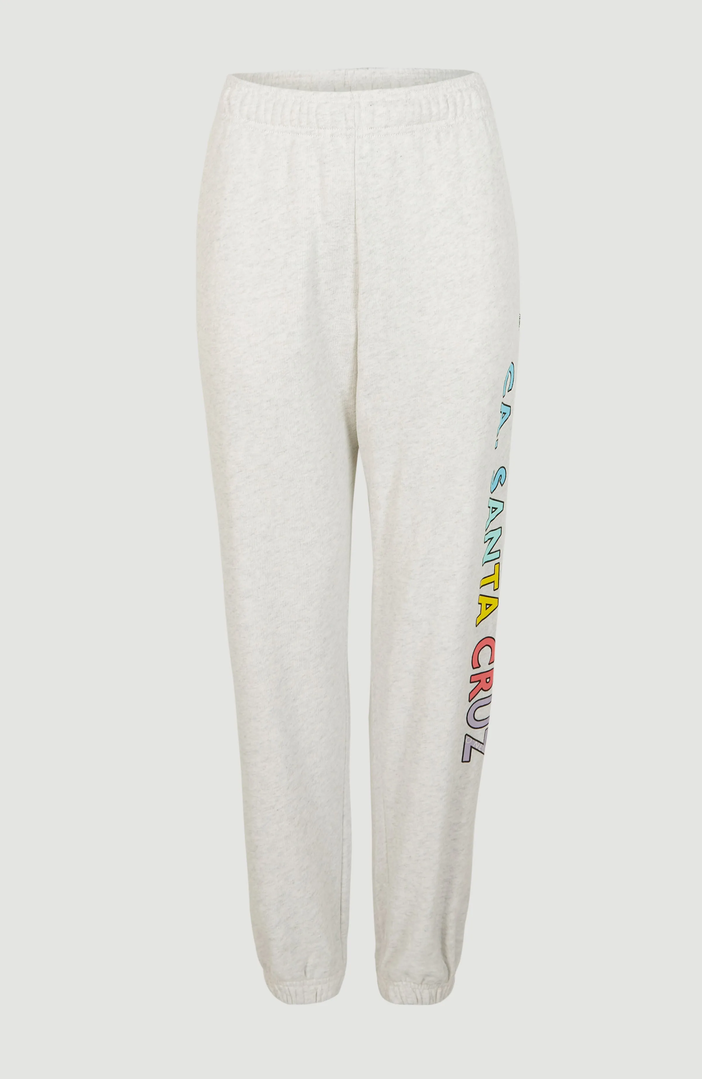 Connective High-Waist Jogginghose | White Melange