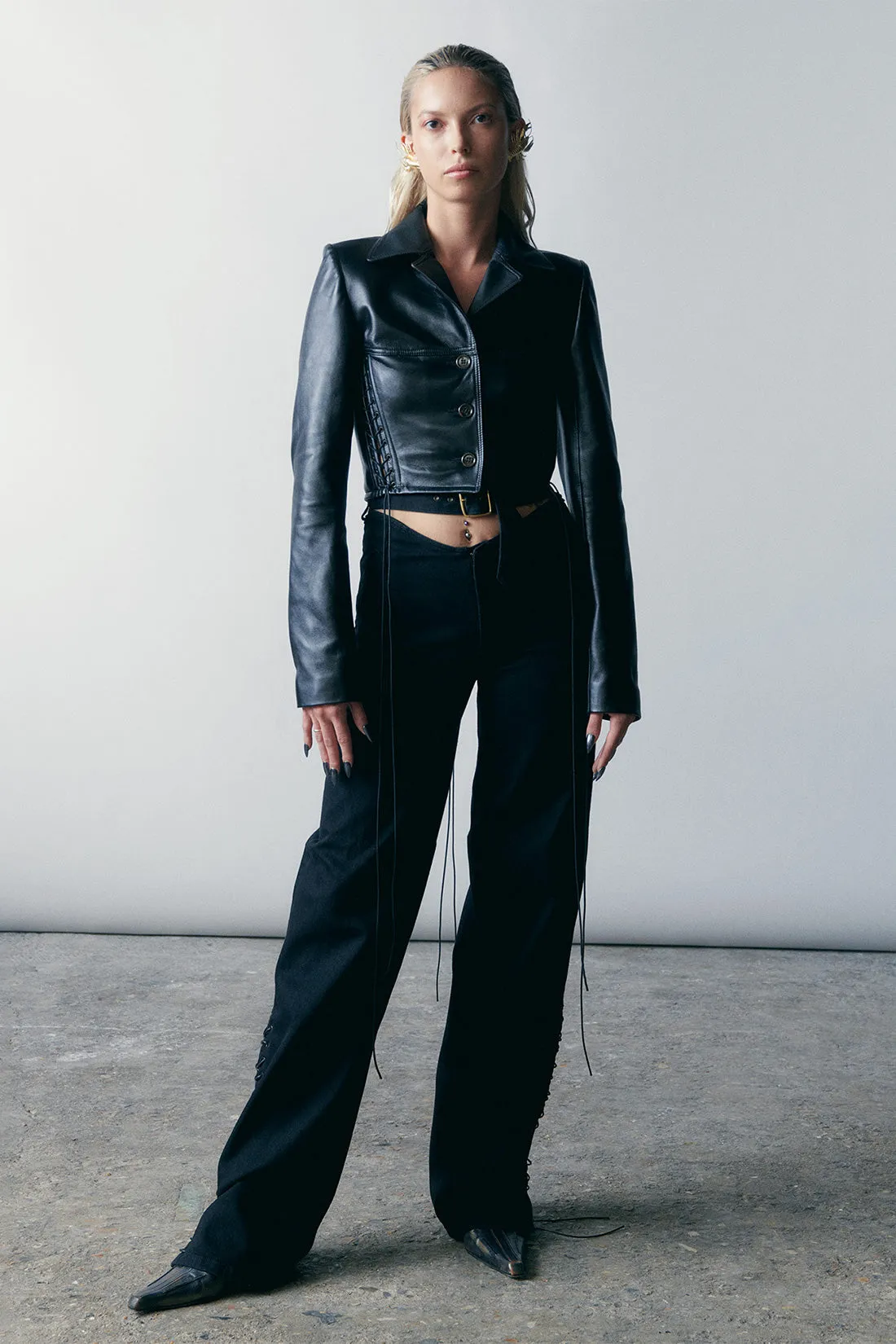 Corset Jacket in Black