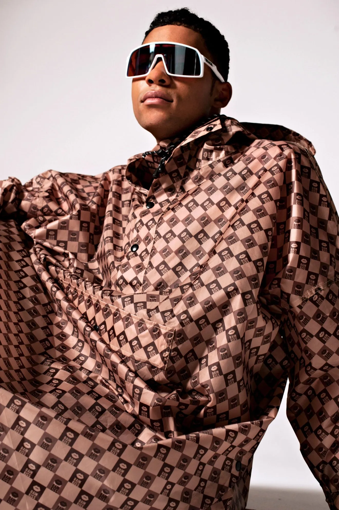Damier - Rain Poncho