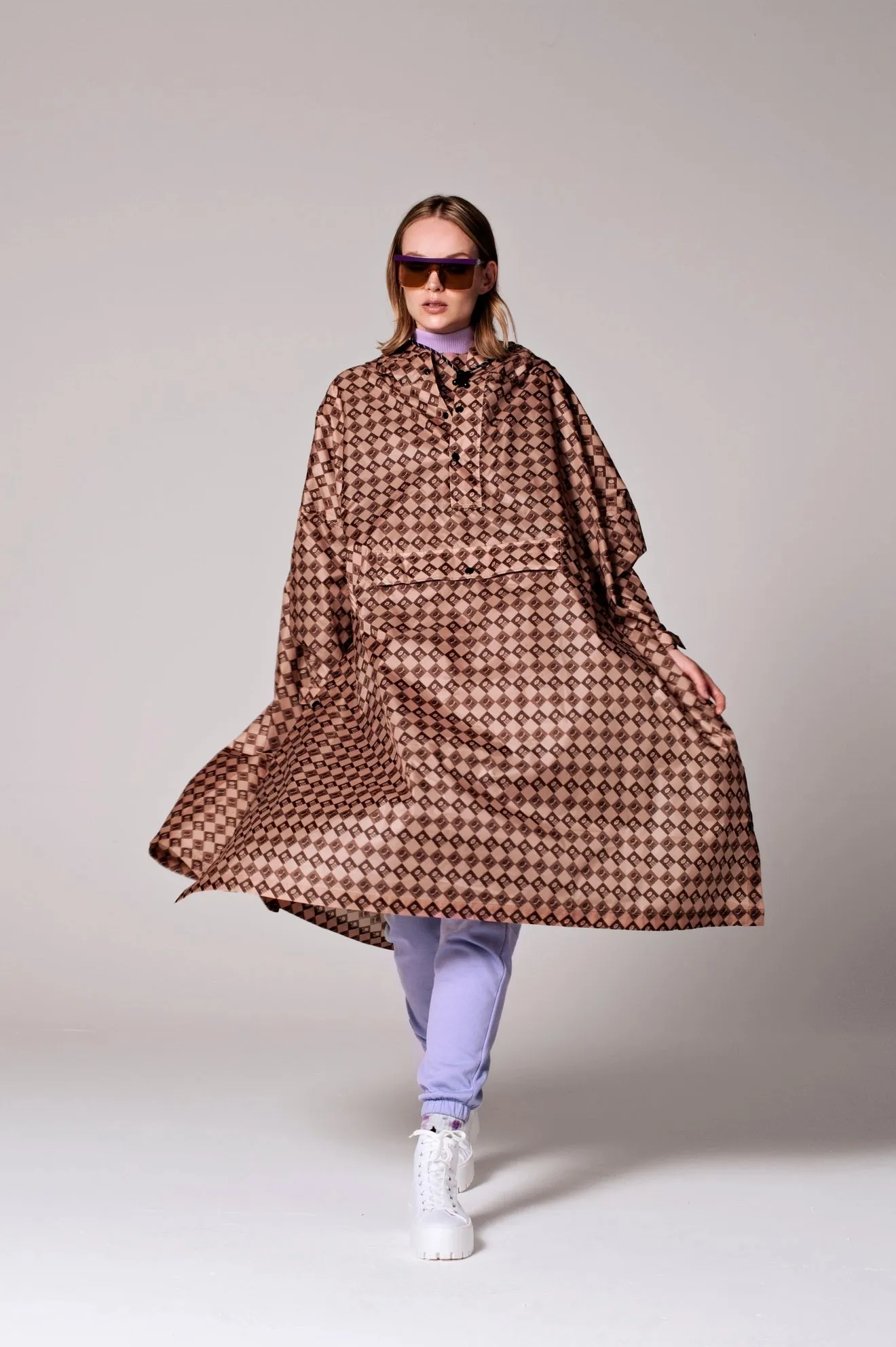 Damier - Rain Poncho