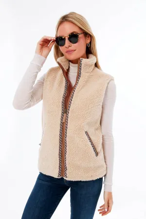 Dark Cream Ashbury HP Fleece Vest