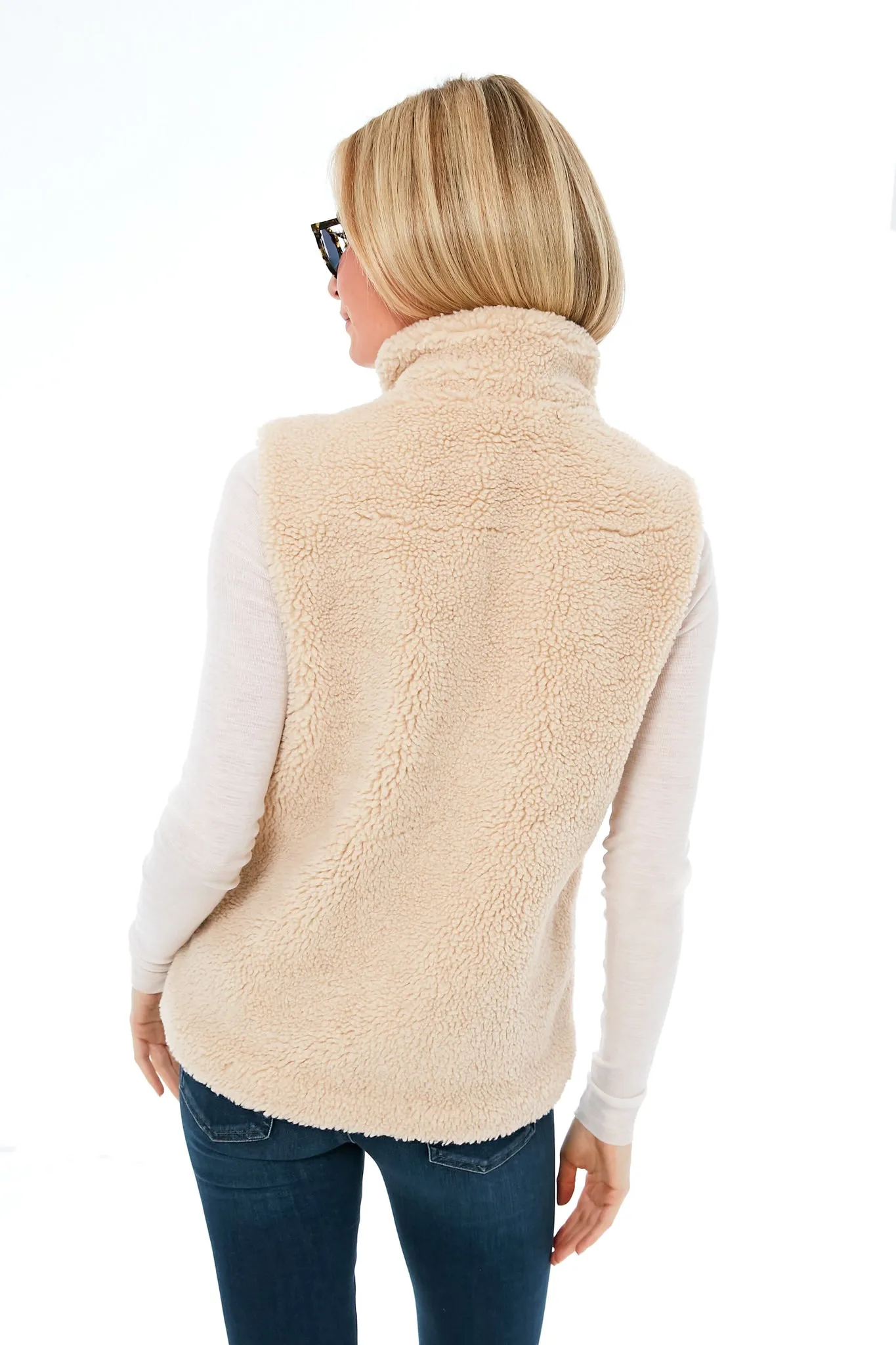 Dark Cream Ashbury HP Fleece Vest