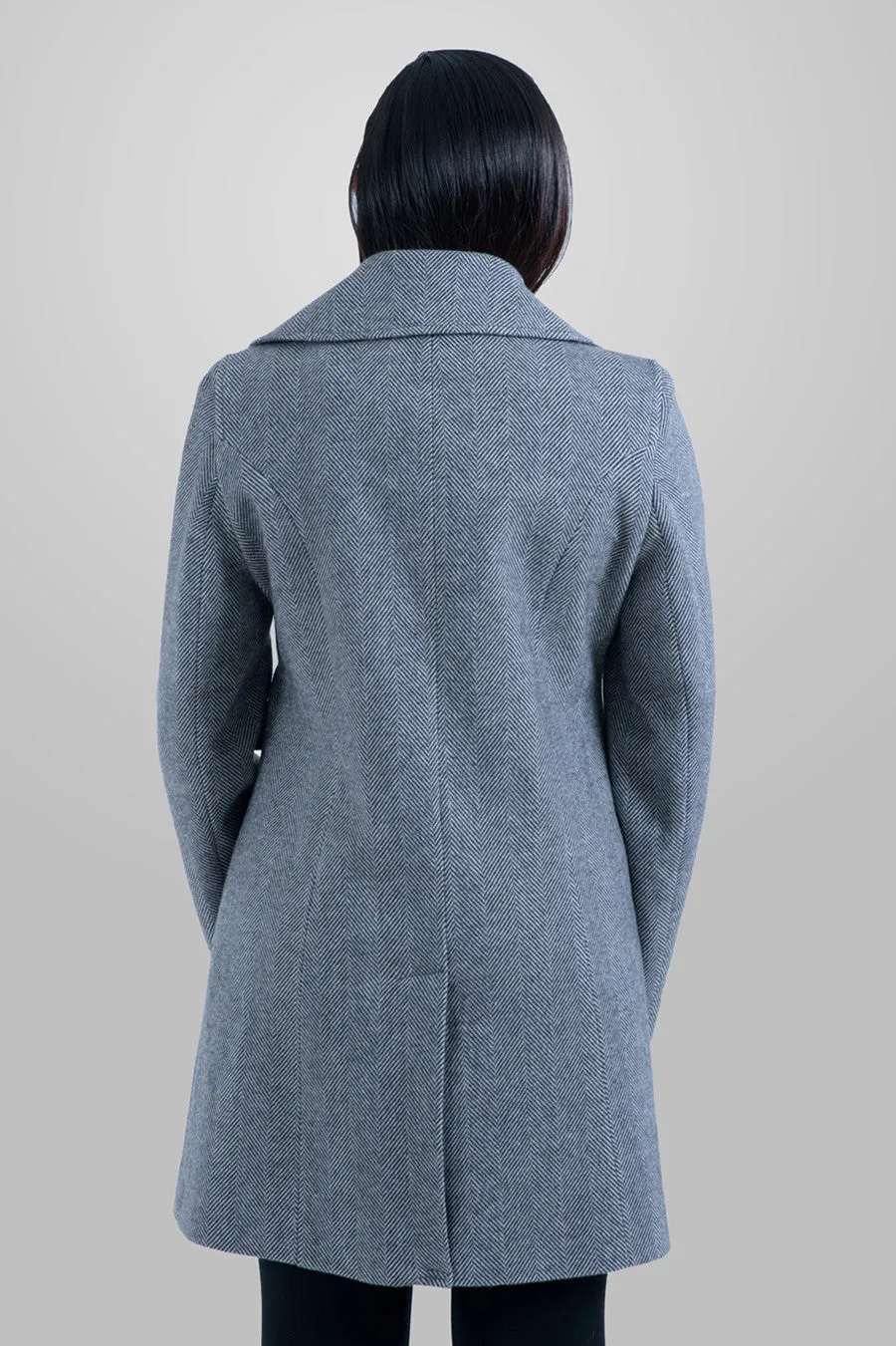 DELLA - CLASSIC SINGLE BREASTED LONG COAT