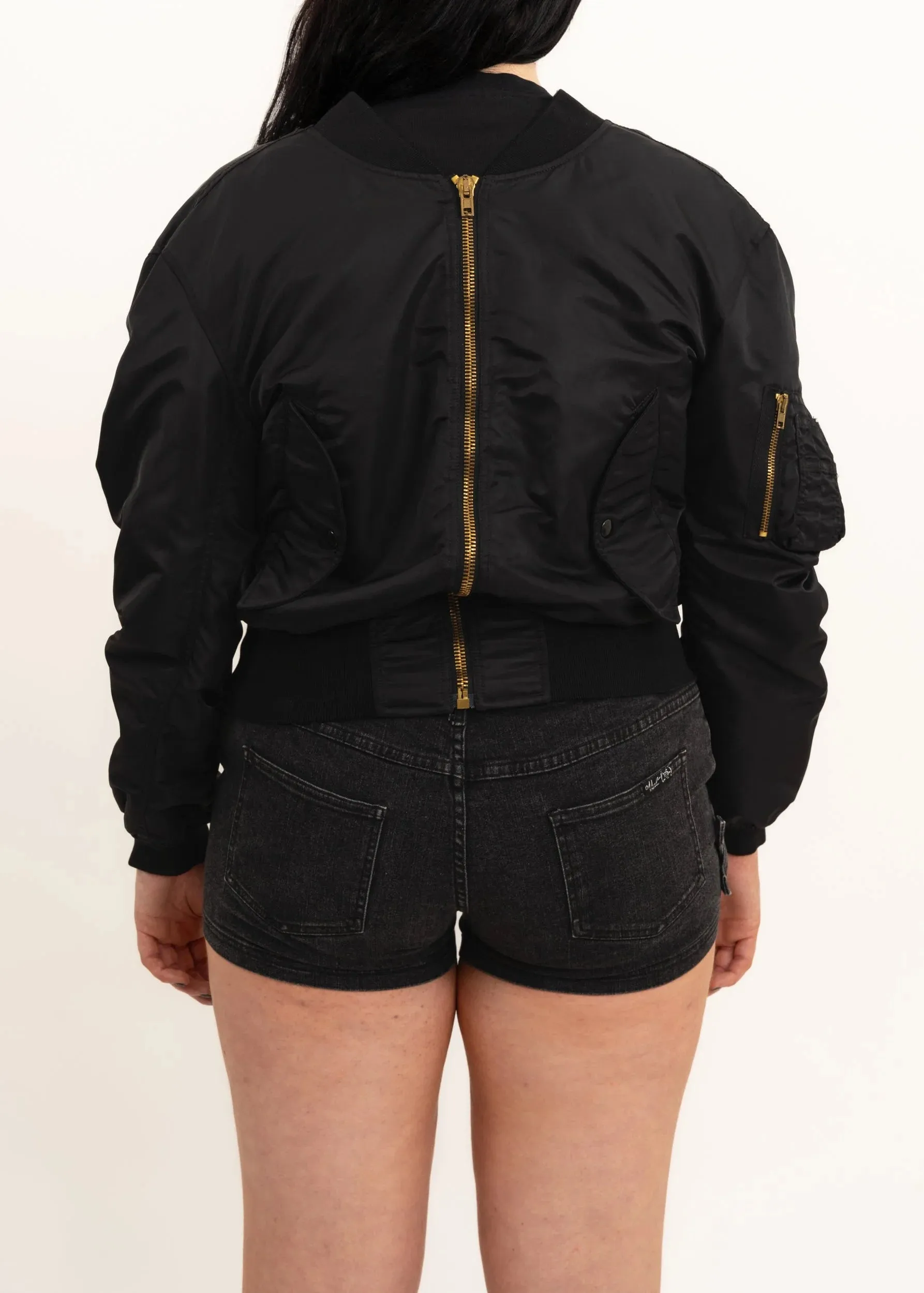 Double Zip Bomber Jacket