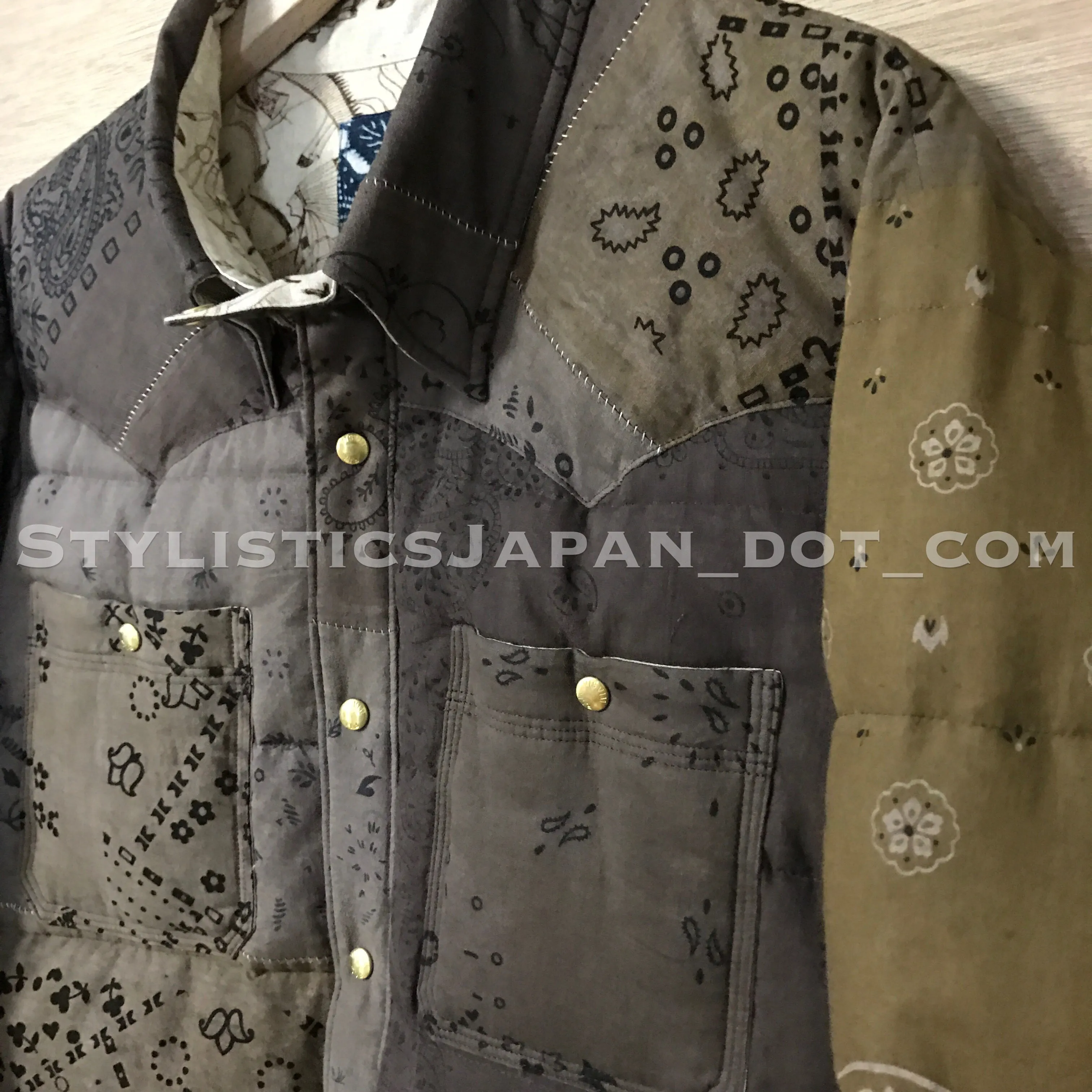 DS! Visvim ICT Kerchief Down Jacket N.D. Mud 4 XL
