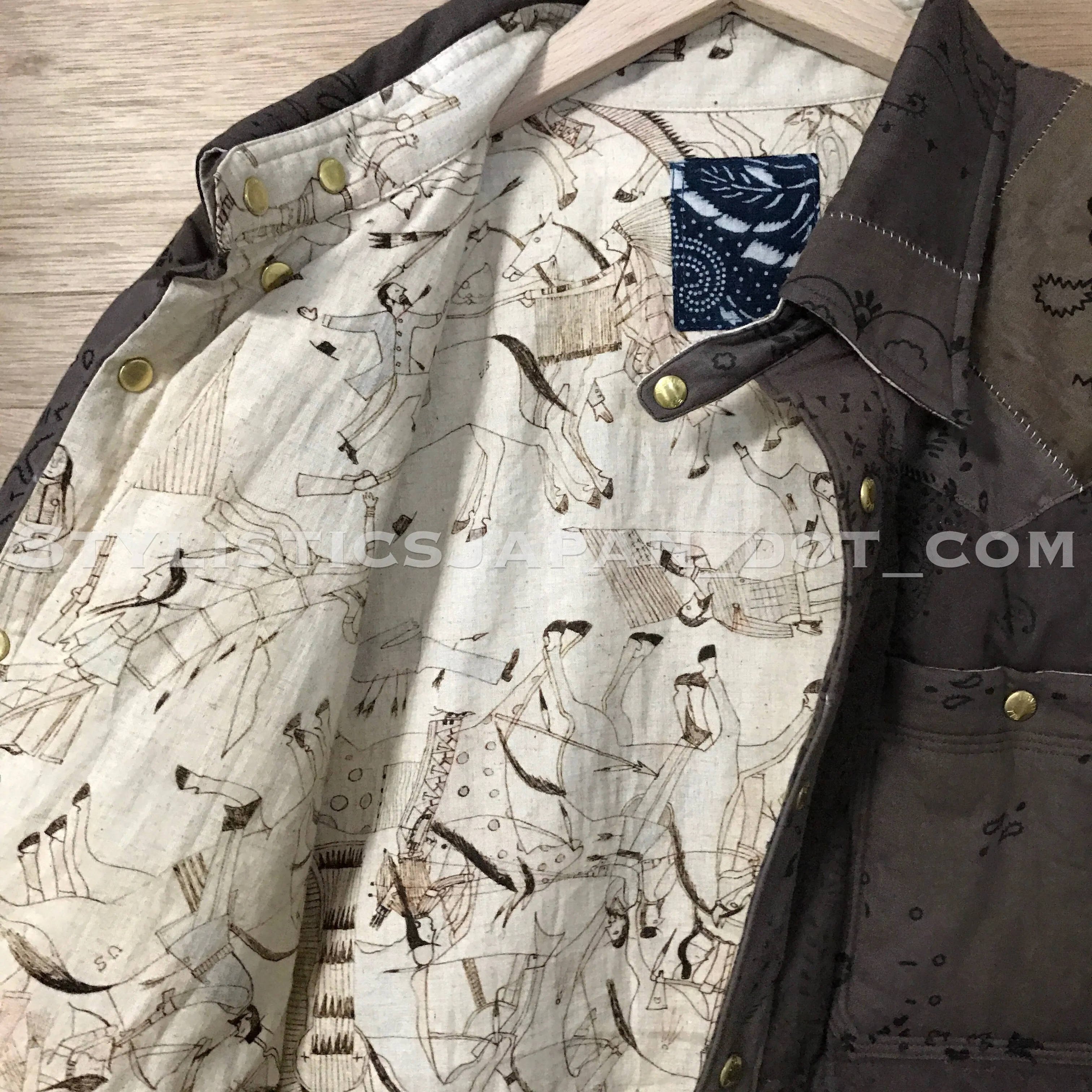 DS! Visvim ICT Kerchief Down Jacket N.D. Mud 4 XL