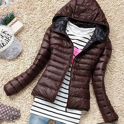 Fashion Parkas Winter Female Down Jacket Women Clothing Winter Coat Color Overcoat Women Jacket Parka