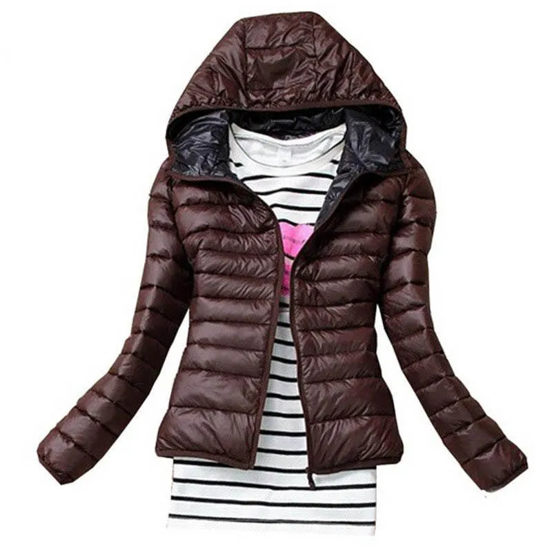 Fashion Parkas Winter Female Down Jacket Women Clothing Winter Coat Color Overcoat Women Jacket Parka