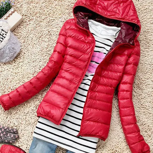 Fashion Parkas Winter Female Down Jacket Women Clothing Winter Coat Color Overcoat Women Jacket Parka
