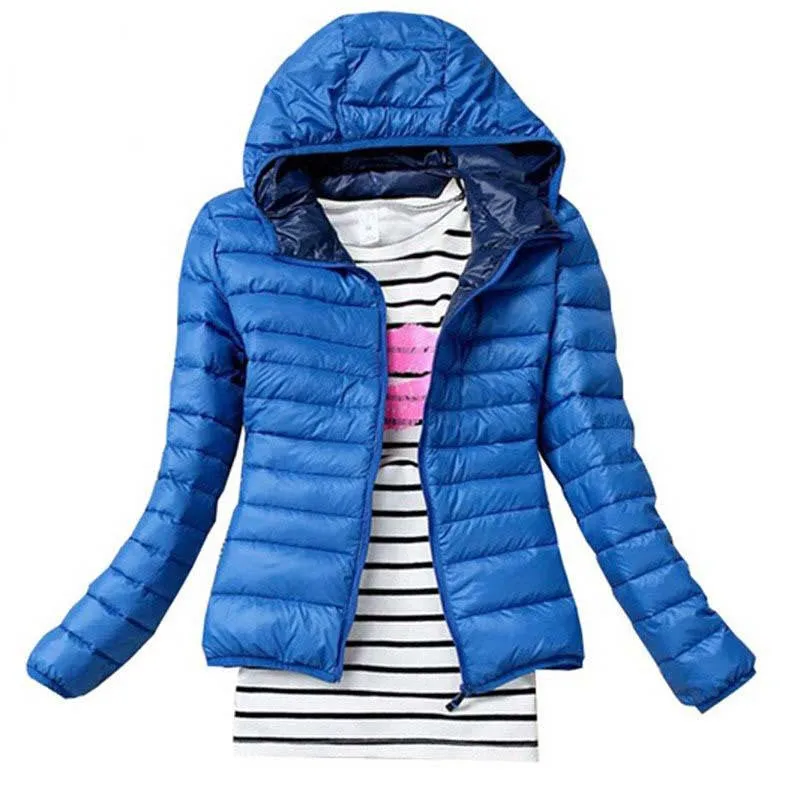 Fashion Parkas Winter Female Down Jacket Women Clothing Winter Coat Color Overcoat Women Jacket Parka