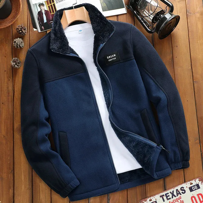 Fashion Polar Fleece Jacket Men Thermal Fleece Tactical Sports Coat Autumn Winter Militar Softshell Hiking Outdoor Army Jackets