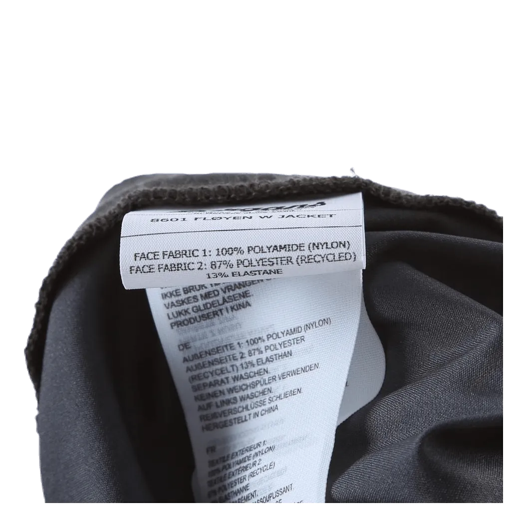 Fløyen Jacket Black/Grey