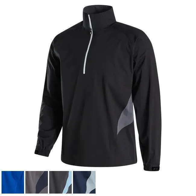 FootJoy HydroKnit Pullover S Charcoal/Black Check (35383)