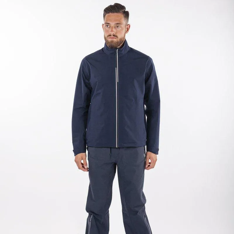 Galvin Green Arvin Waterproof Golf Jacket (Navy & White)