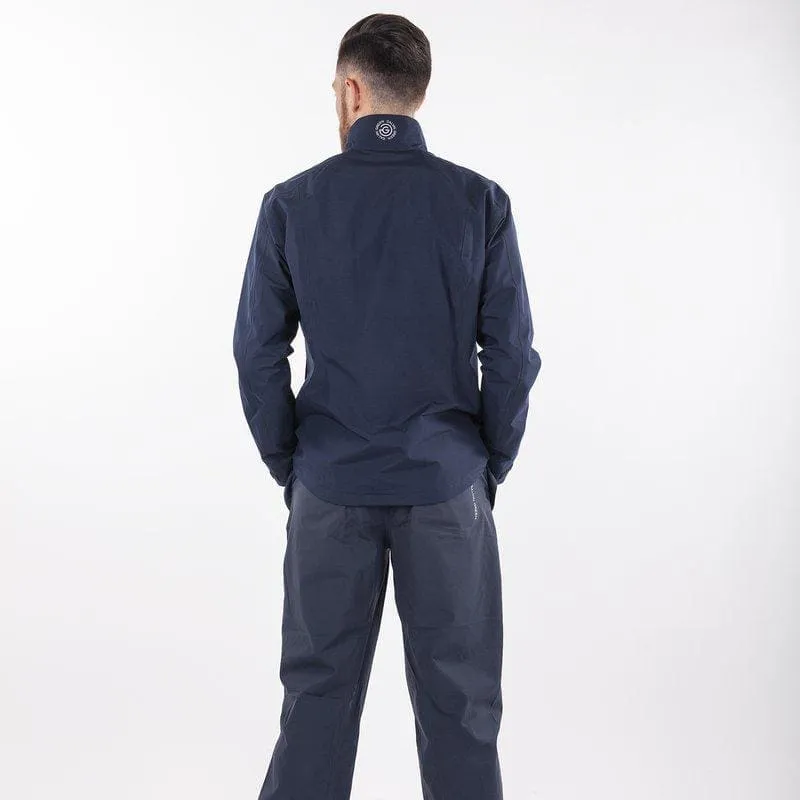 Galvin Green Arvin Waterproof Golf Jacket (Navy & White)