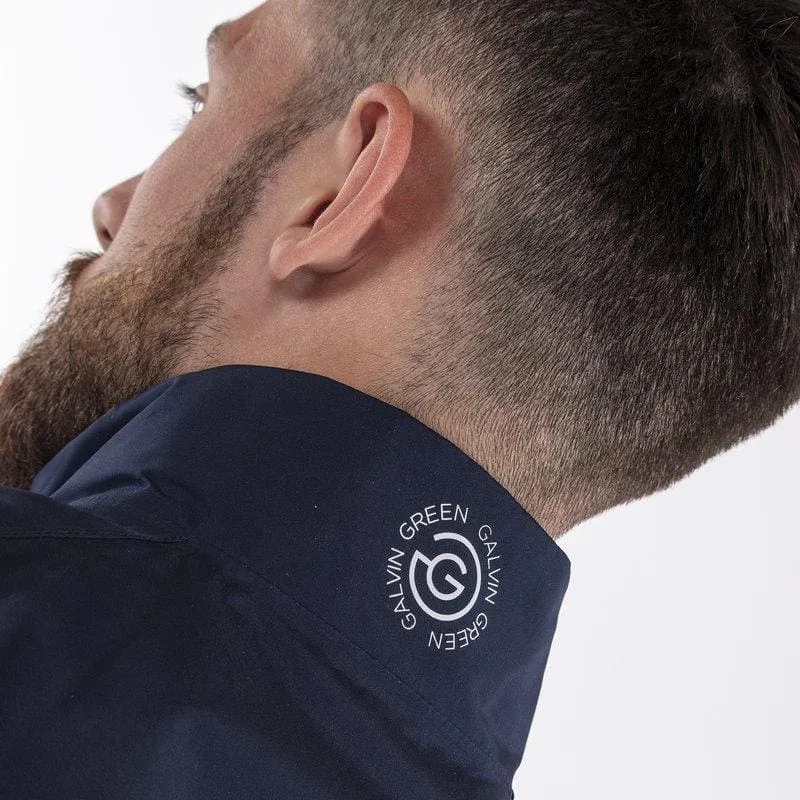 Galvin Green Arvin Waterproof Golf Jacket (Navy & White)