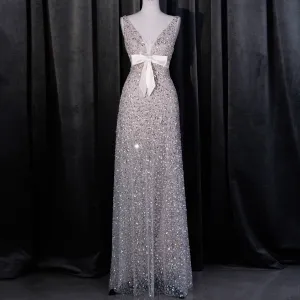 Glitter Women's Sequin Formal Dresses & Evening Gowns with Backless