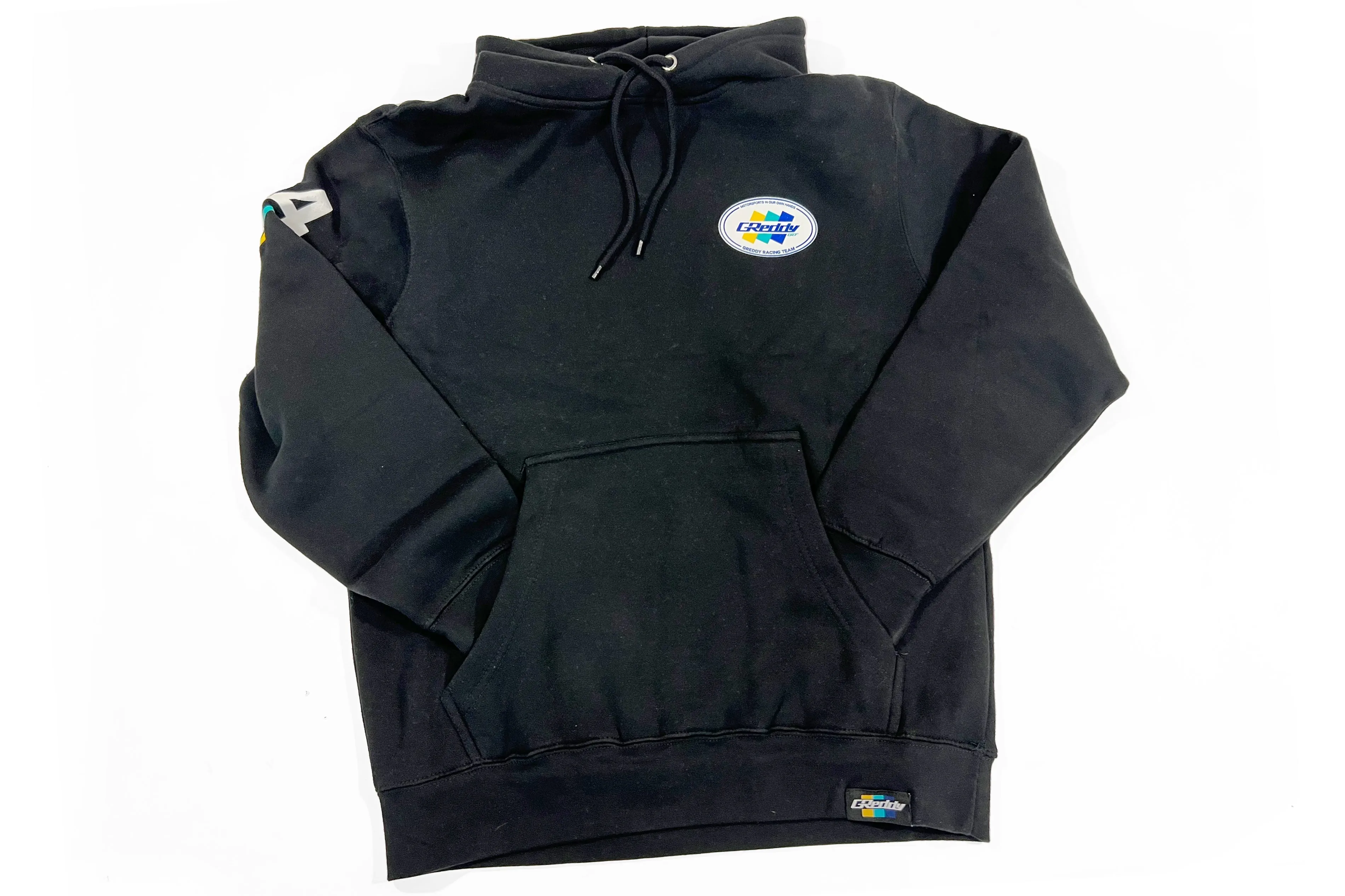 GReddy Racing Team Oval Logo Pullover Hood - Black