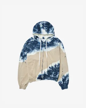 Hand Dye Twist Parka - Beige
