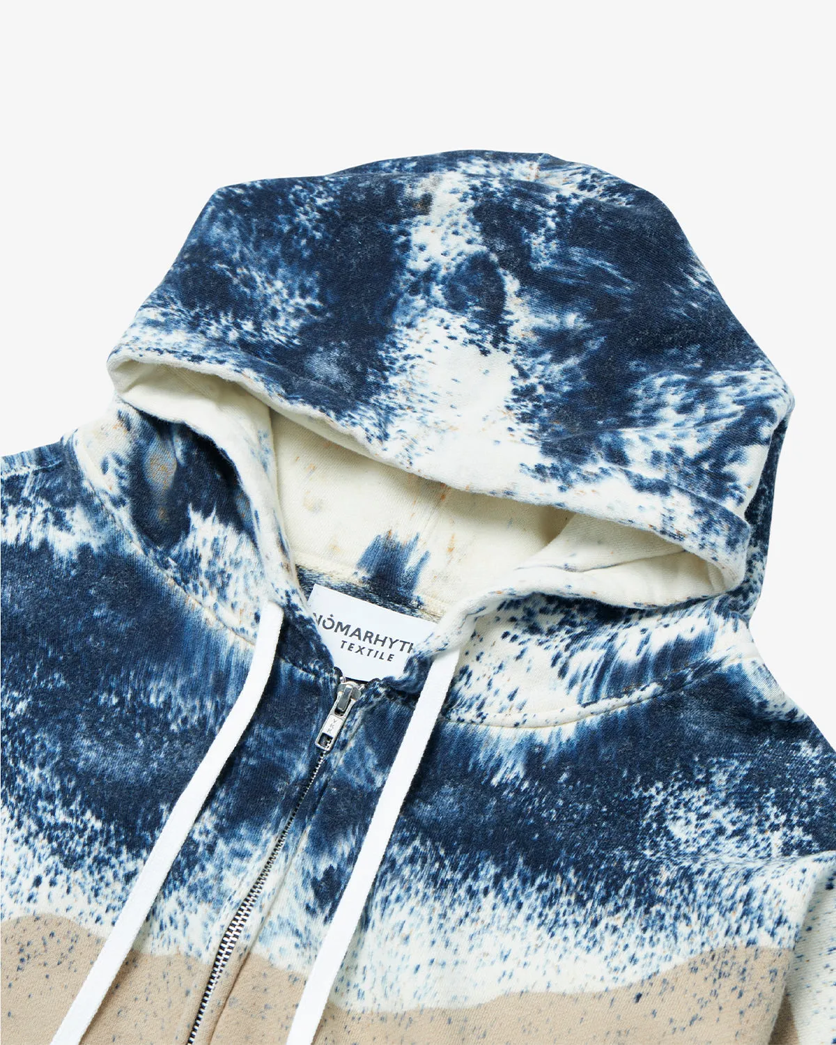 Hand Dye Twist Parka - Beige