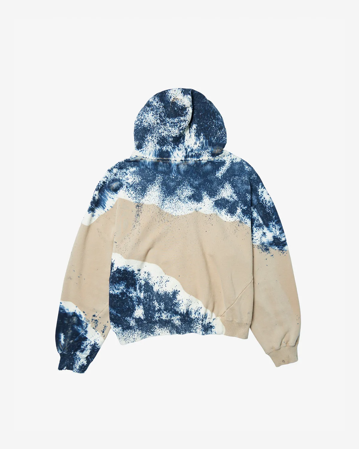Hand Dye Twist Parka - Beige