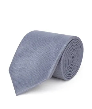 Handmade Grey Wool and Silk Men's Tie