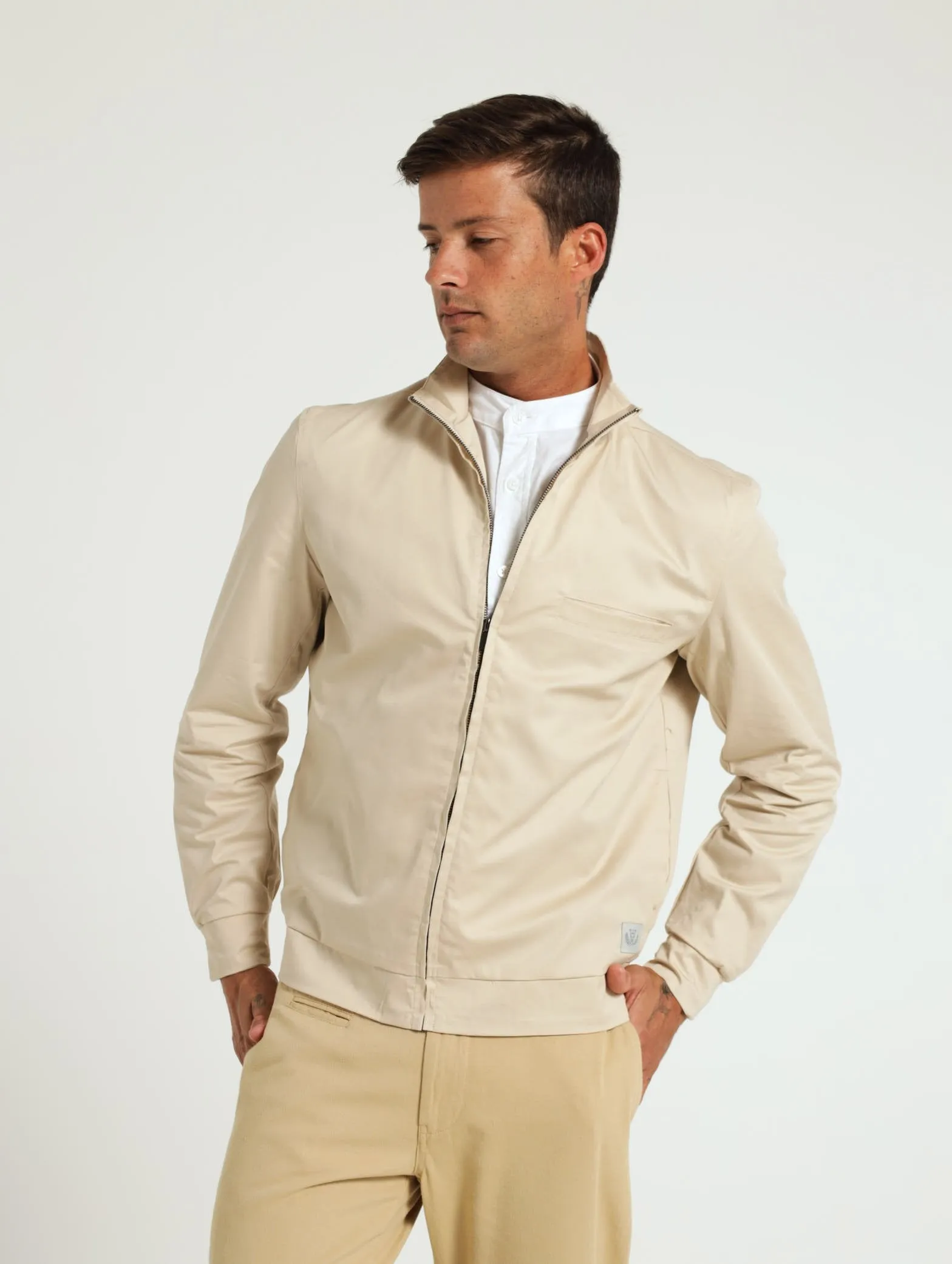 Harrington Jacket - Tan