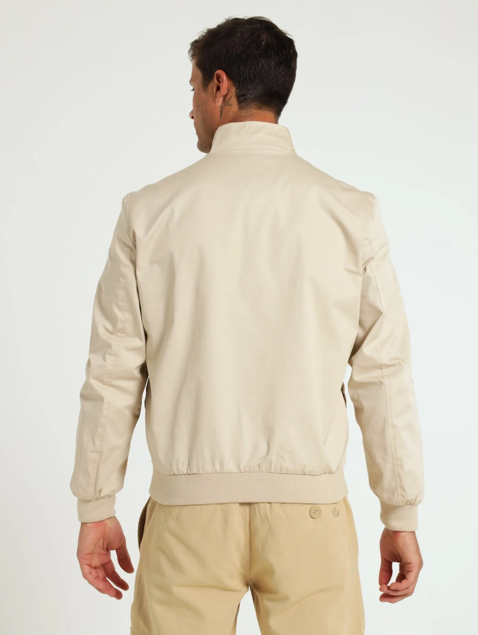 Harrington Jacket - Tan
