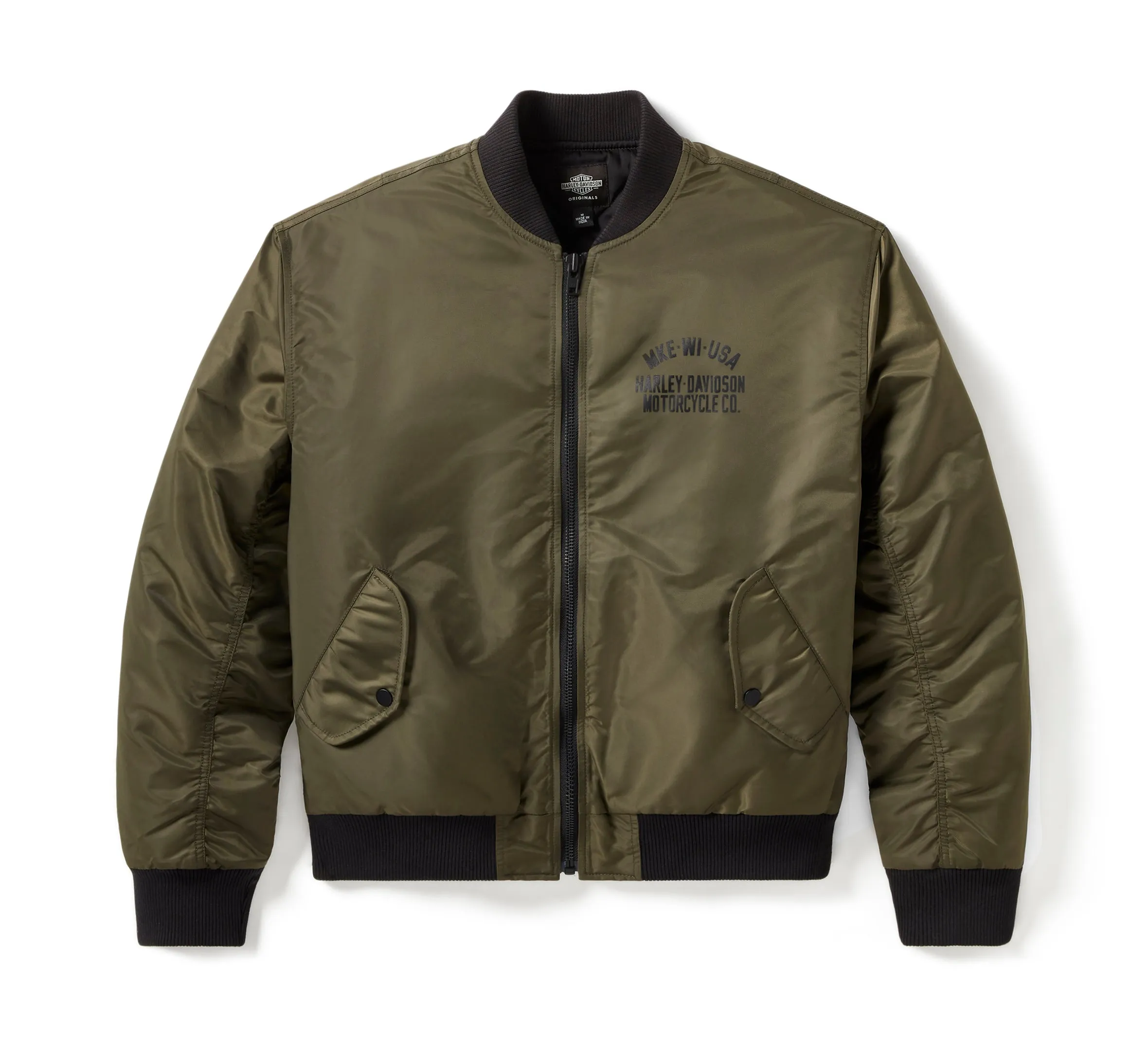 HDMC MKE BOMBER JACKET - Dusky Olive