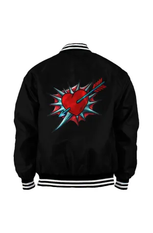 Heart & Arrow Men's Varsity Bomber Jacket