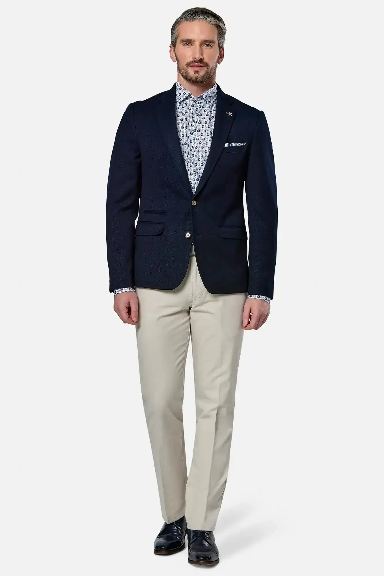 Herbie Frogg London City Blazer Sports Jacket Navy