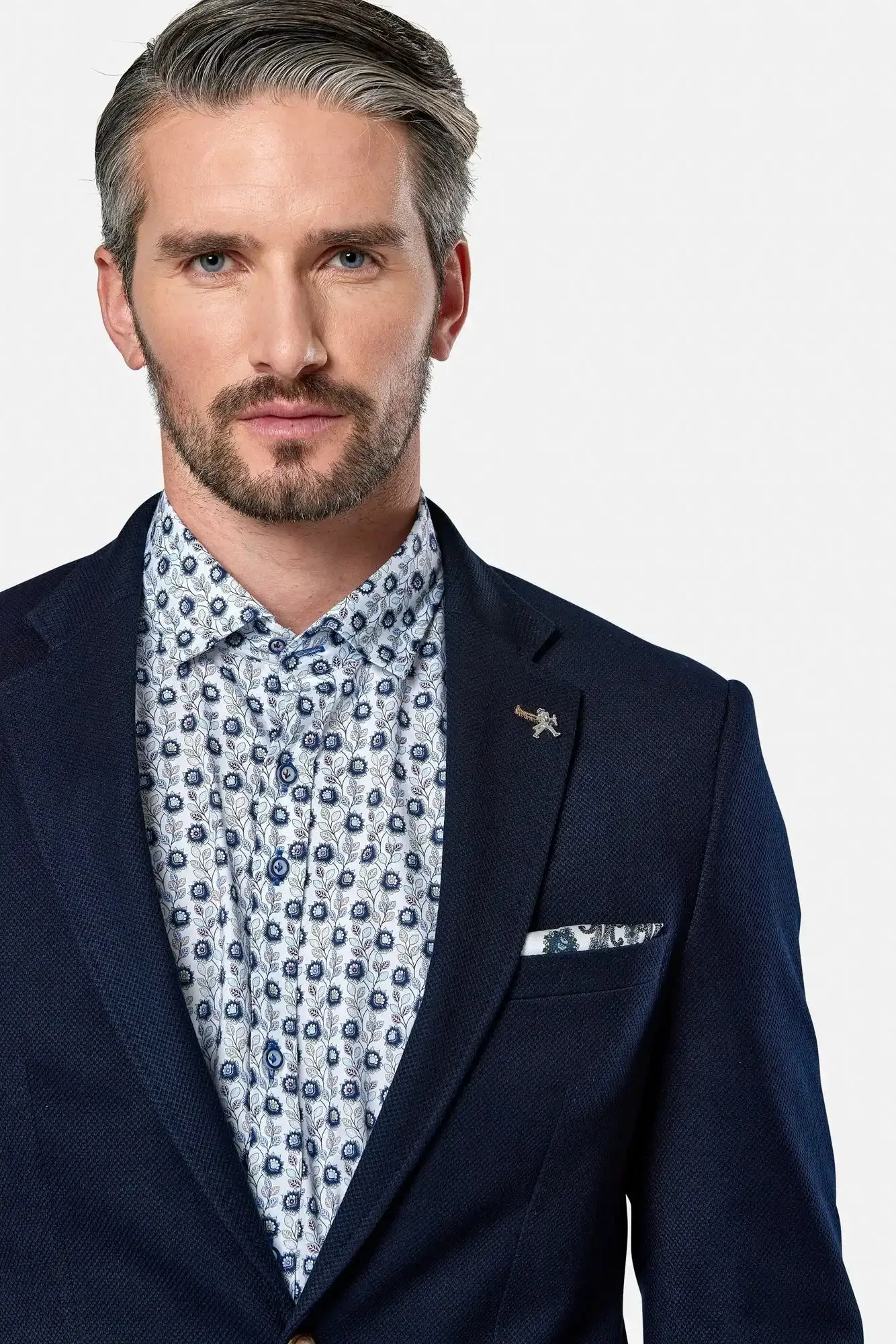 Herbie Frogg London City Blazer Sports Jacket Navy