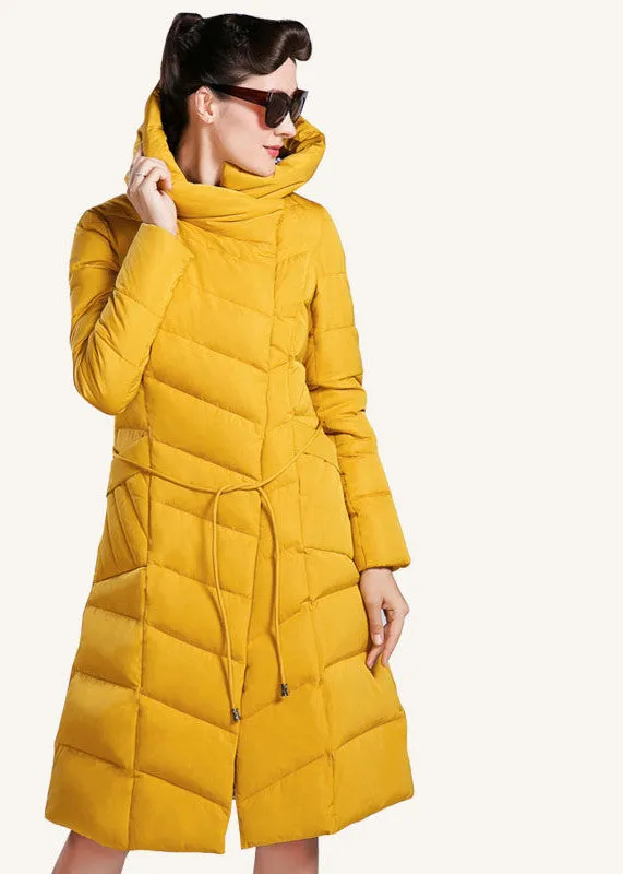 High Jacket Women Plus Size Long Fashionable Women's Coat Hooded Warm Down Jacket Parka 4XL