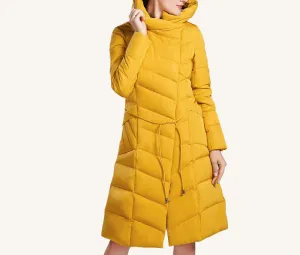 High Jacket Women Plus Size Long Fashionable Women's Coat Hooded Warm Down Jacket Parka 4XL