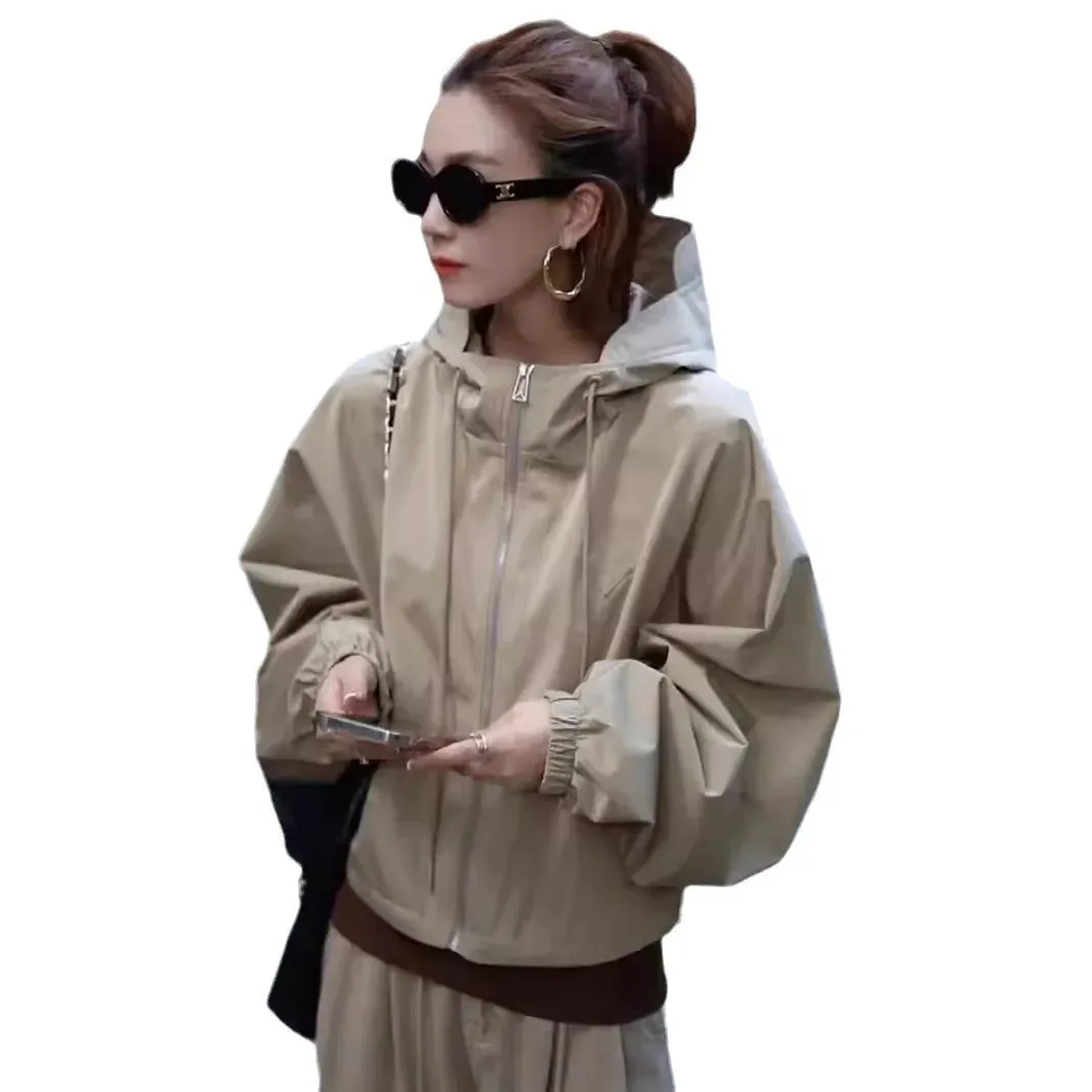 Hiking Camping Waterproof Jacket Women Hooded