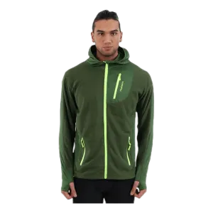 Hood Jacket Fleece Green
