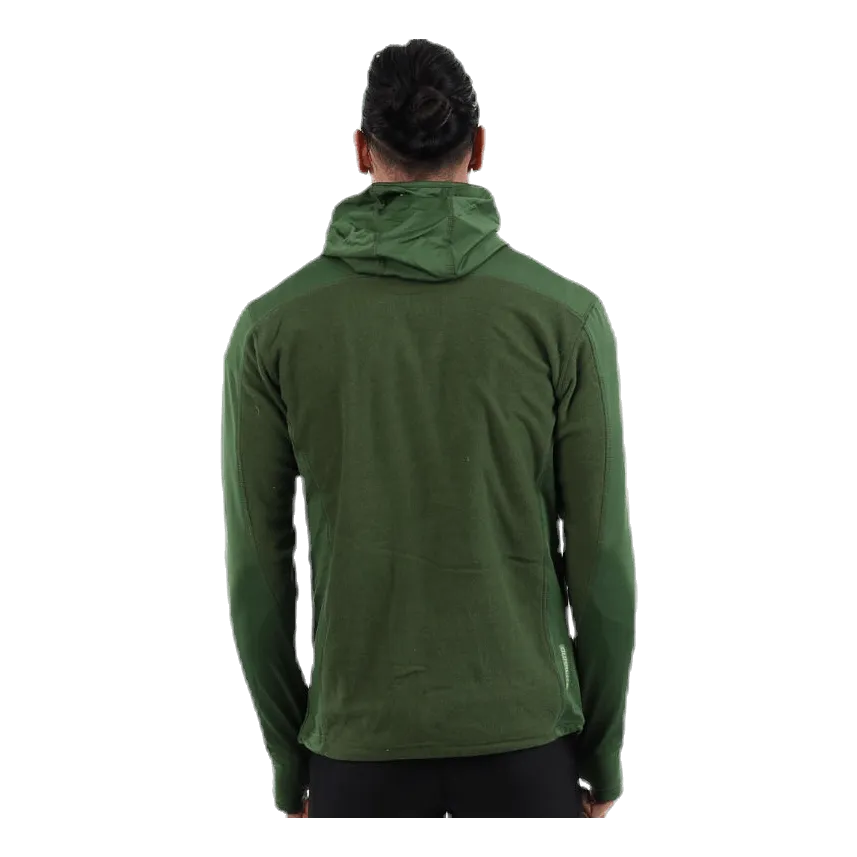 Hood Jacket Fleece Green