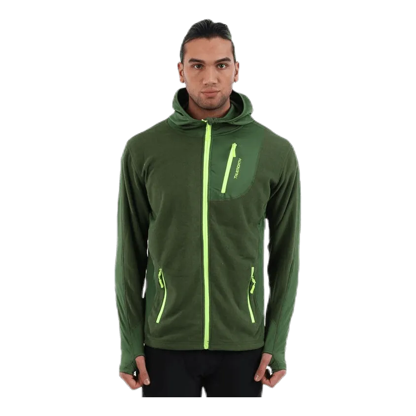 Hood Jacket Fleece Green