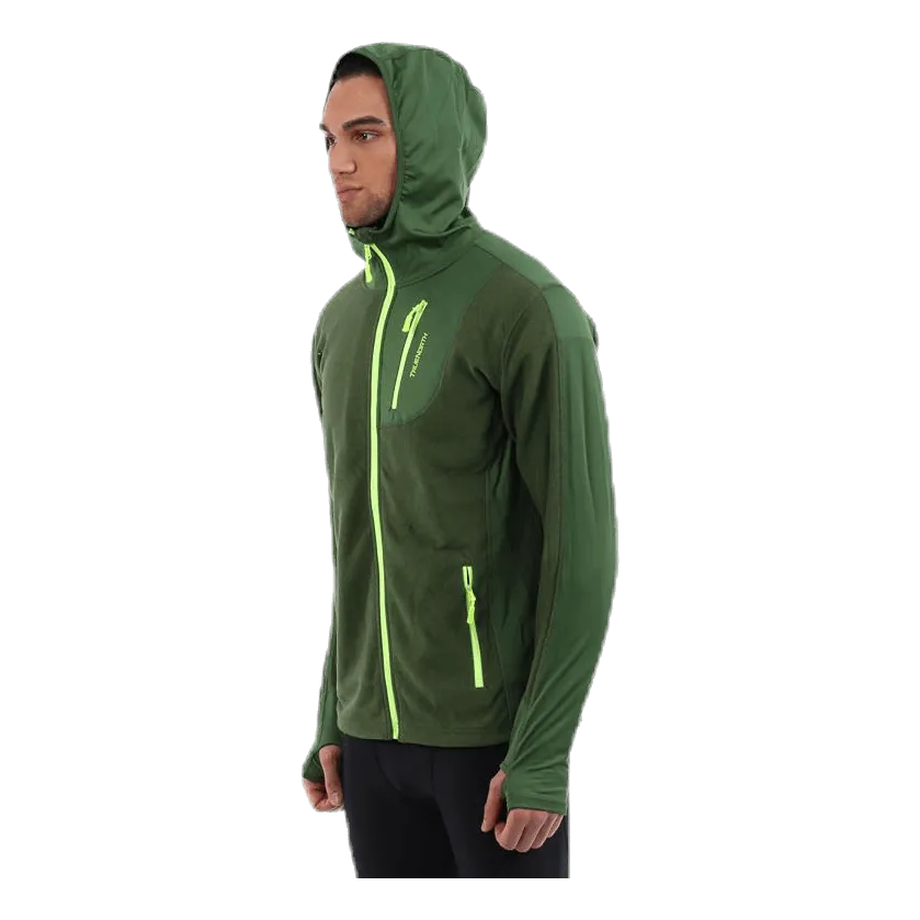 Hood Jacket Fleece Green