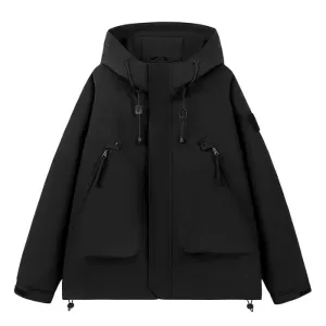Hooded Raincoat for Men's Outdoor Camping Adventures