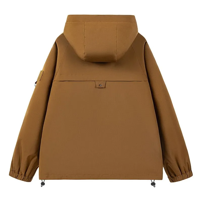 Hooded Raincoat for Men's Outdoor Camping Adventures