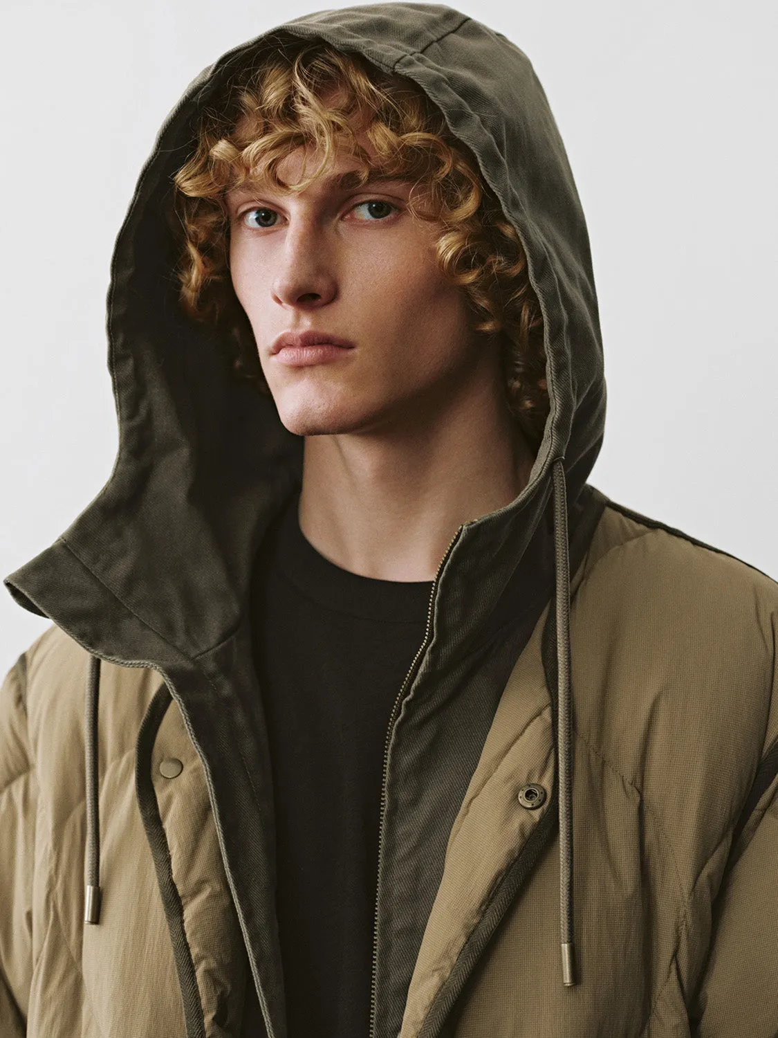 Hoodie Padded Down Outerwear