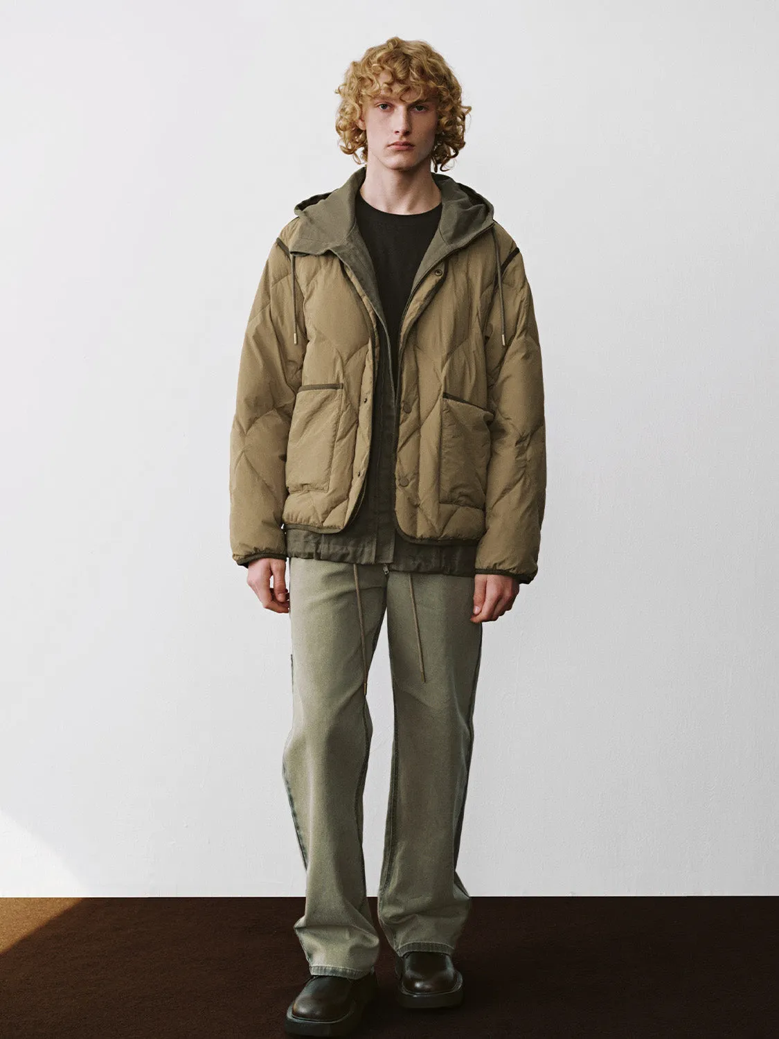Hoodie Padded Down Outerwear