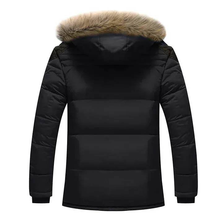 Ice Wall Parka “ Premium Fleece & Polyester, Detachable Hood