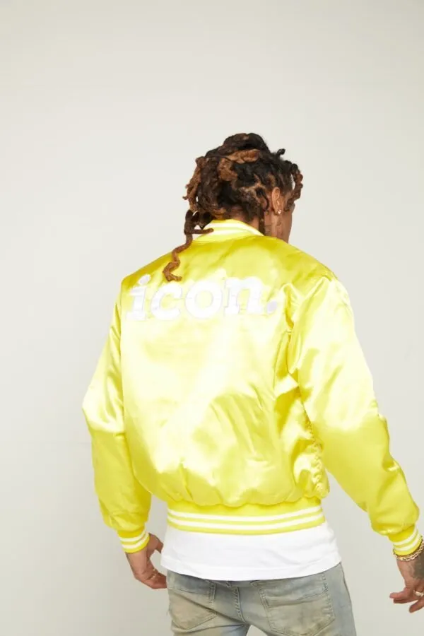 ICON Yellow Bomber Tiger Jacket