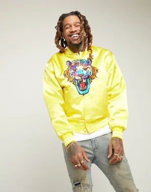 ICON Yellow Bomber Tiger Jacket