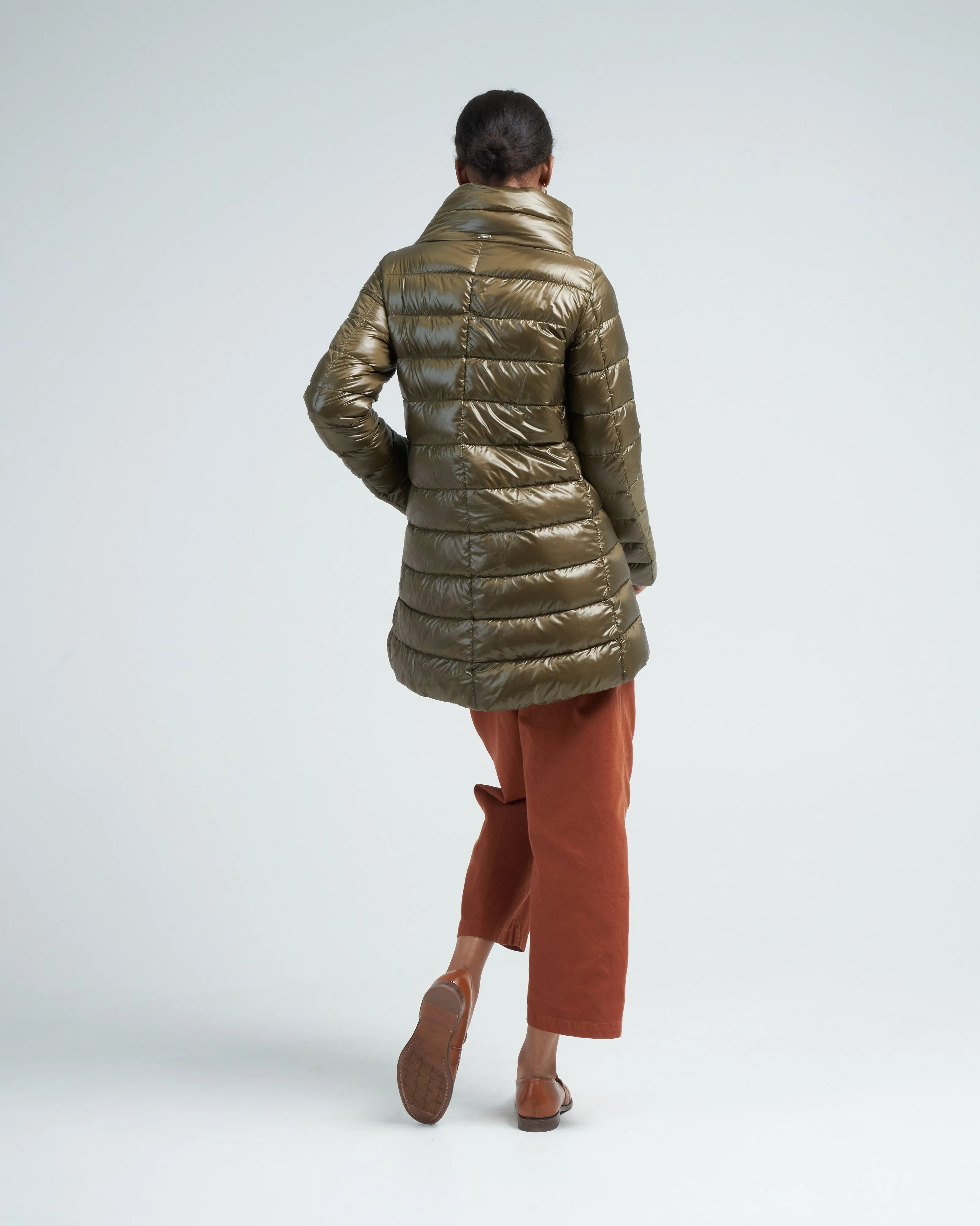 iconico amelia nylon ultralight a-line hi-lo