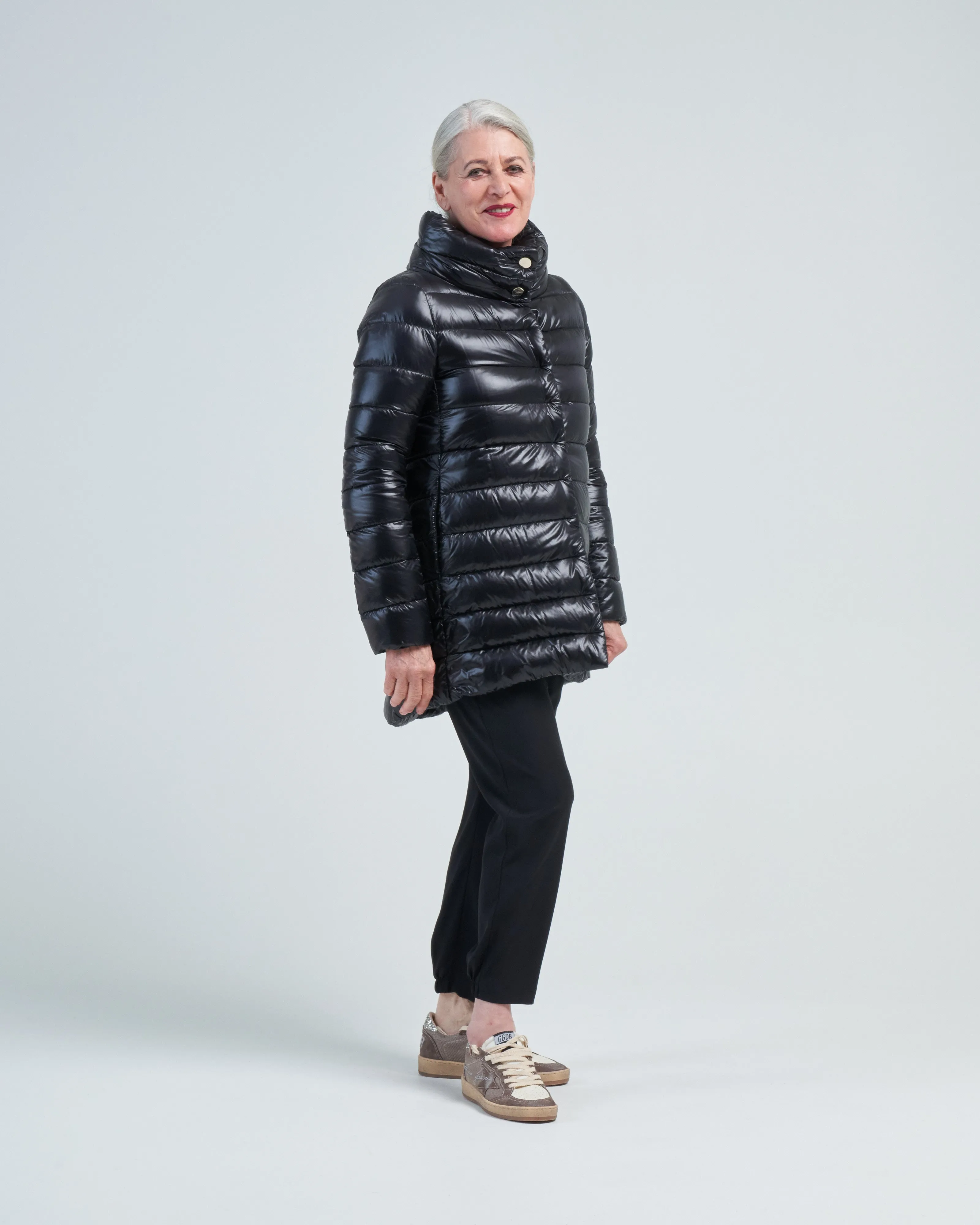 iconico amelia nylon ultralight a-line hi-lo
