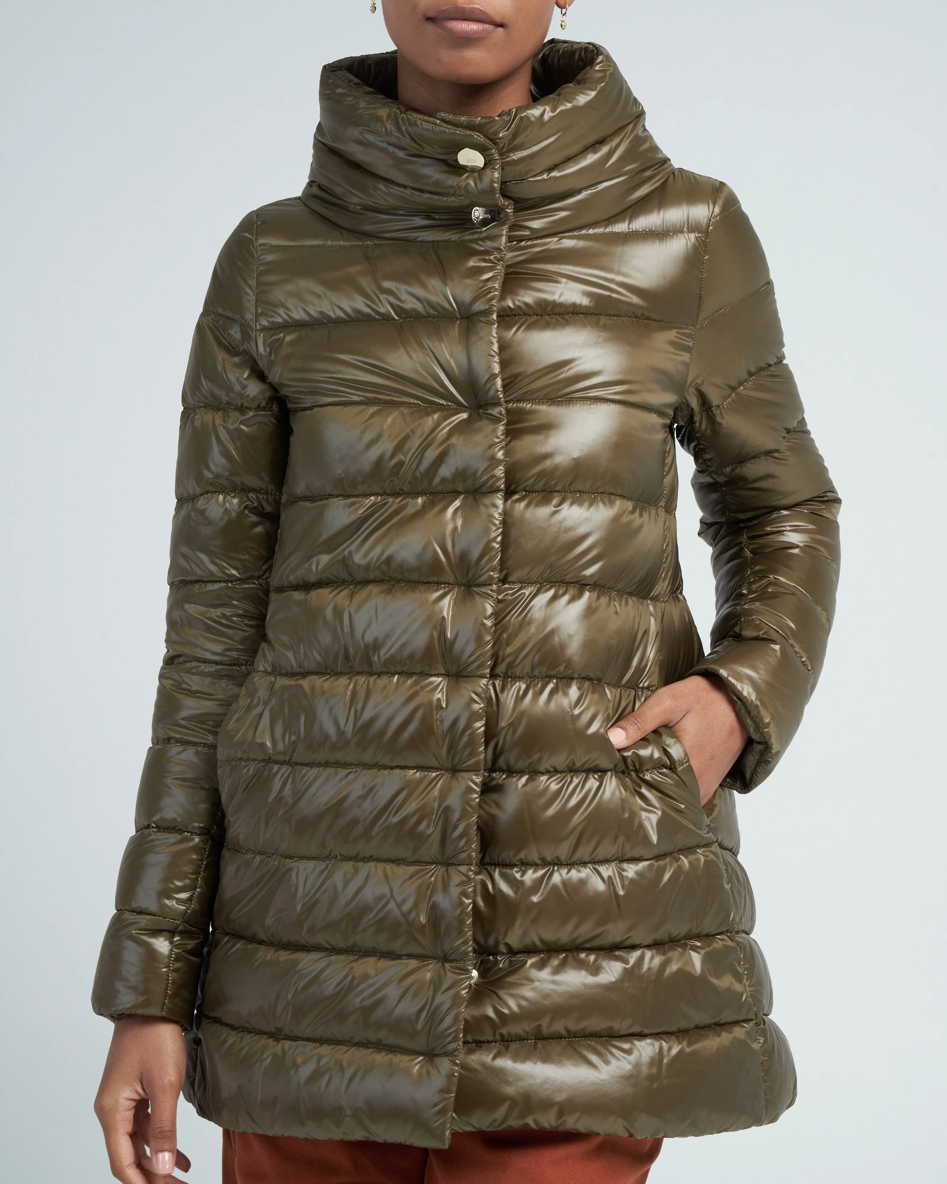 iconico amelia nylon ultralight a-line hi-lo
