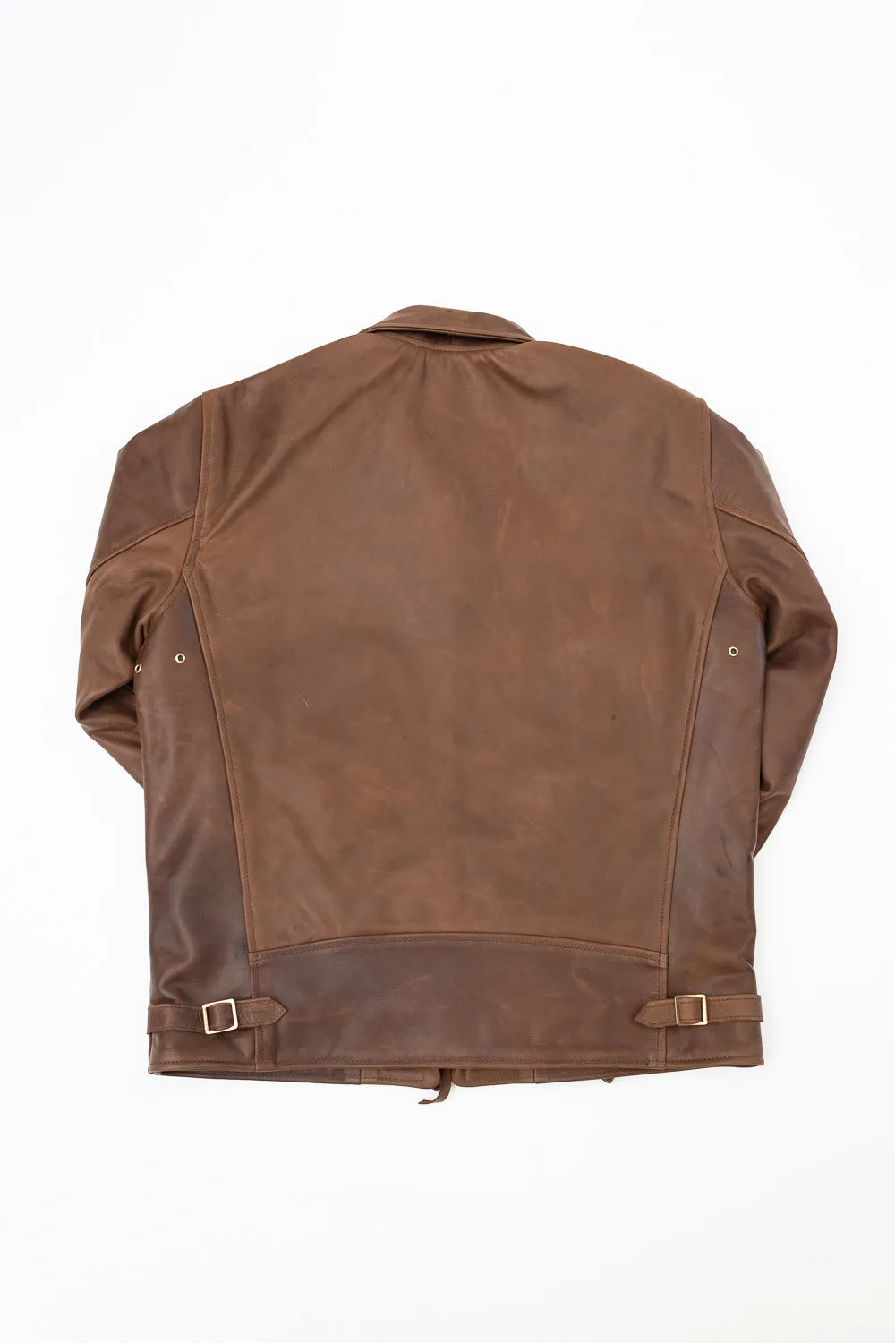 IHSB-SAV-BRN - Iron Heart X Simmons Bilt Horsehide Savannah Jacket - Brown